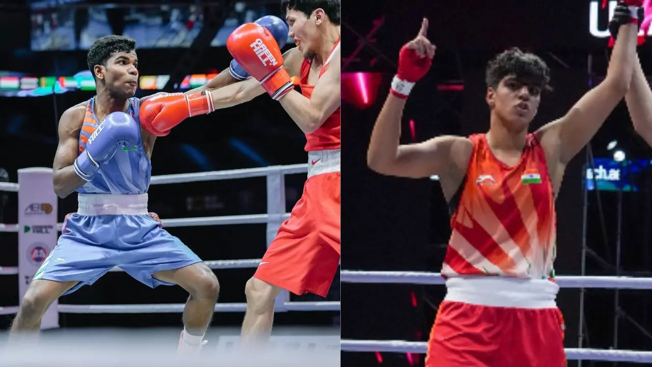 Indian boxers in action (Pic: Asian Boxing)